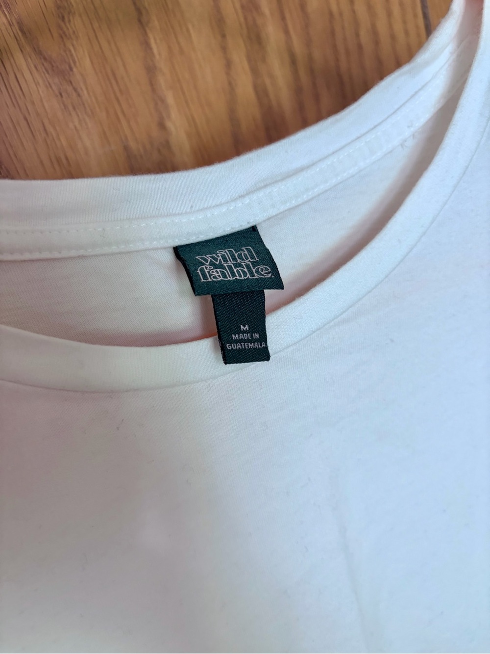 Wild Fable Basic White Tee - Picture 5 of 7